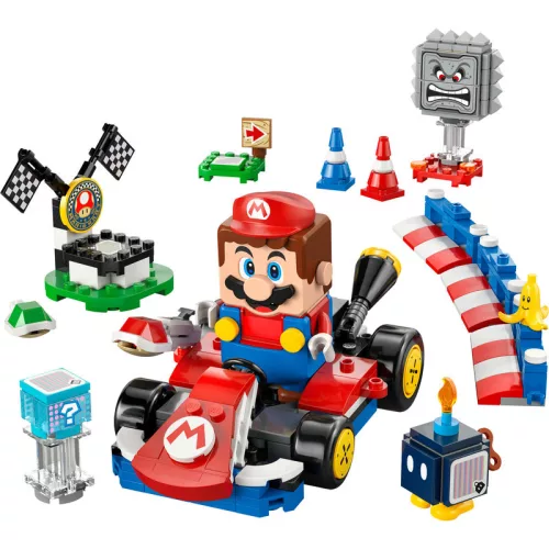 LEGO Super Mario 72043 Mario Kart - Interaktív LEGO Mario és Standard Kart