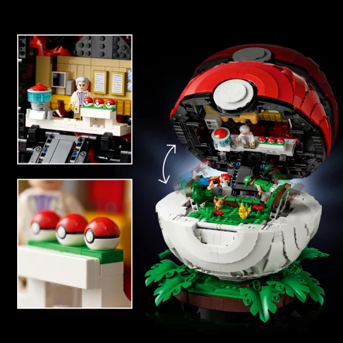 LEGO Pokémon 72154 Ikonikus trénerpillanatok: Pokélabda