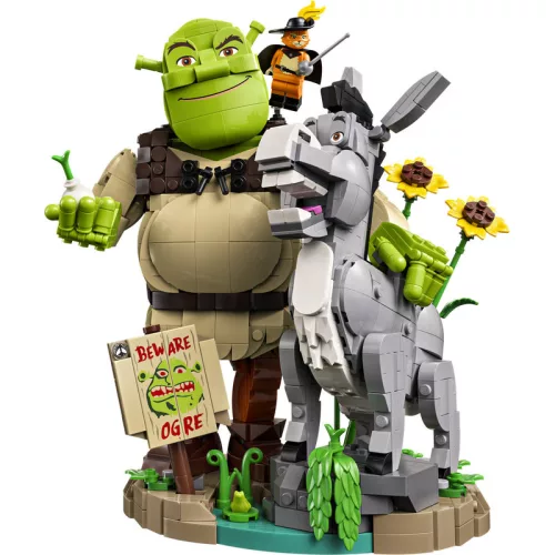 LEGO Shrek 72423 Shrek, Szamár és Csizmás Kandúr