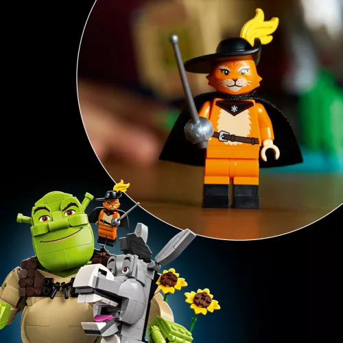LEGO Shrek 72423 Shrek, Szamár és Csizmás Kandúr