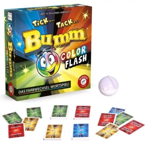 Tick Tack Bumm Color Flash társasjáték