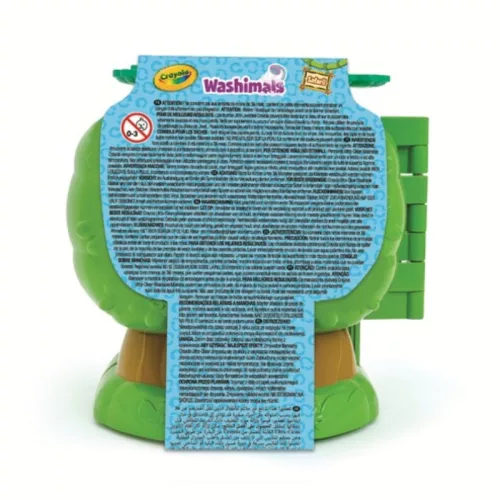 Crayola Washimals Kimosható állatkák - Faház a szafarin játékszett