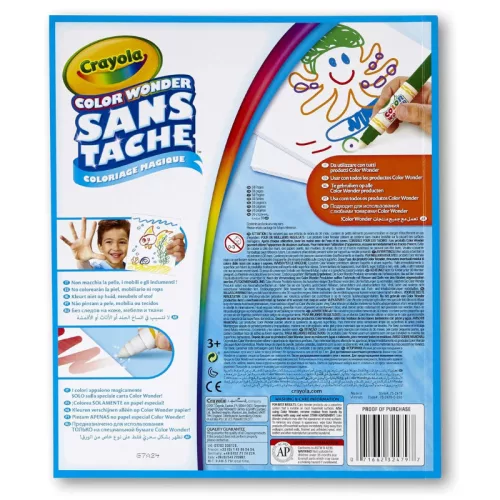 Crayola maszatmentes utántöltő papírlapok – 30 db