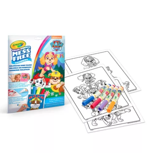 Crayola Color Wonder Mancs őrjárat színező