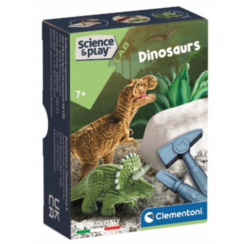 Clementoni 75096 Tudomány és játék - Mini dinoszaurusz felfedező készlet