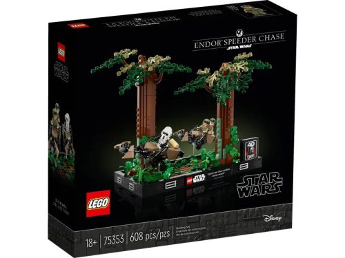 LEGO Star Wars 75353 Endor sikló üldözés dioráma