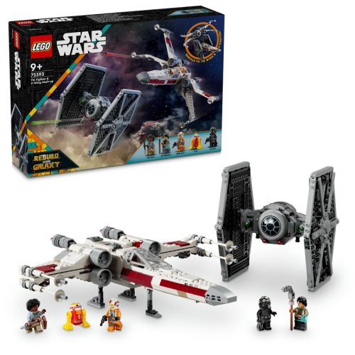 LEGO Star Wars 75393 TIE Fighter és X-Wing mix