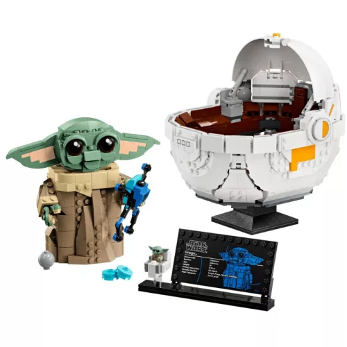LEGO Star Wars 75403 Grogu lebegő bölcsővel