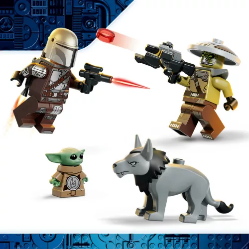 LEGO Star Wars 75386 Paz Vizsla és Moff Gideon csatája