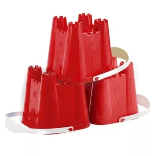 Écoiffier Bástya alakú homokozóvödör