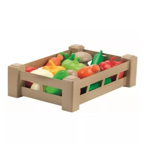 Écoiffier Gyümölcsök és zöldségek rekeszben