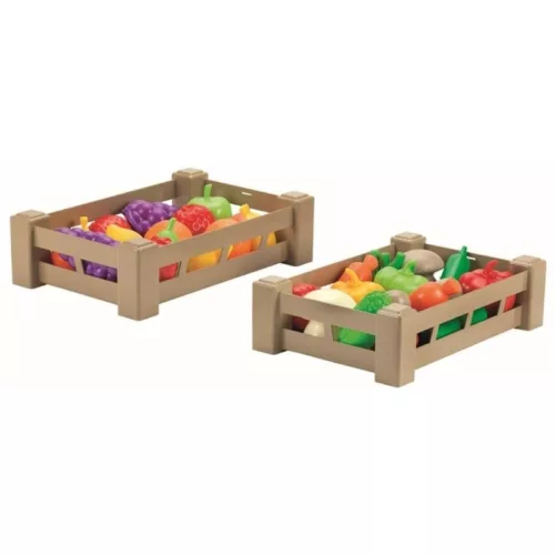 Écoiffier Gyümölcsök és zöldségek rekeszben