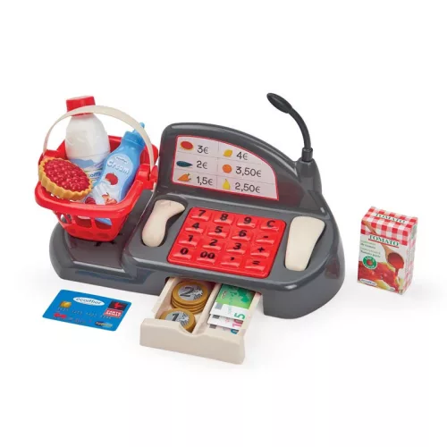 Écoiffier Pénztárgép kiegészítőkkel