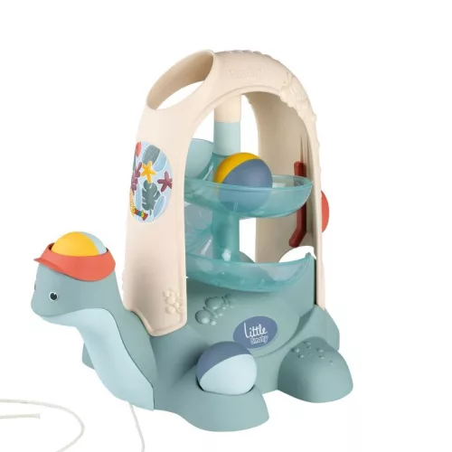 Little Smoby 140310 Kisteknős labdákkal készségfejlesztő bébijáték