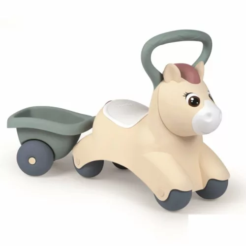 Little Smoby 140502 Pony lovacskás bébitaxi utánfutóval