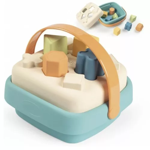 Smoby Green Little 140604 formabedobó játék készségfejlesztő kosár