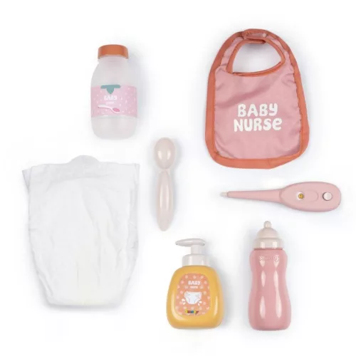 Smoby Baby Nurse 220387 játékszett – Pelenkázó táska kiegészítőkkel