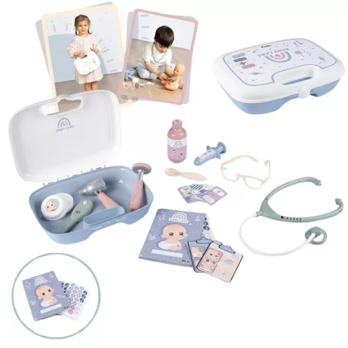 Smoby Baby Nurse 240306 babagondozó orvosi táska