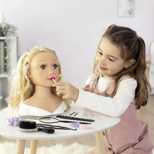 Smoby My Beauty 320317 fodrász babafej