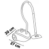 Smoby Rowenta 330222 elektronikus játék porszívó