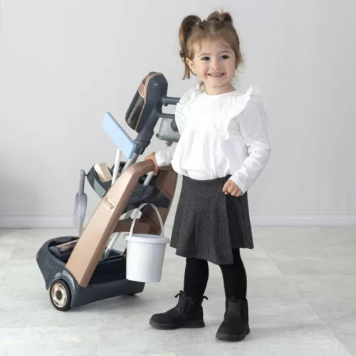 Smoby Rowenta 330326 játékszett – Takarítókocsi rúdporszívóval