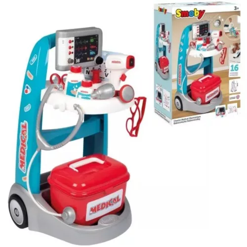 Smoby 340207 Orvosi kiskocsi