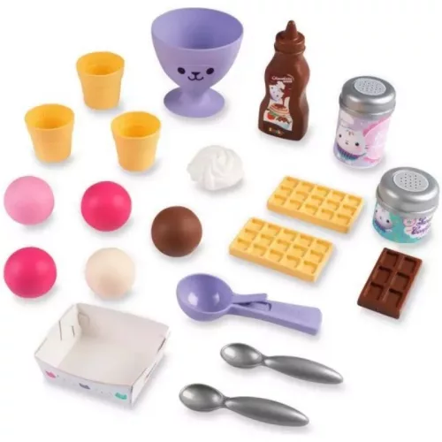Smoby 350409 Gabi babaháza fagylaltozó játékszett