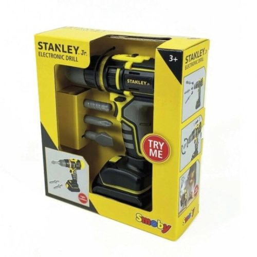Smoby 360122 Stanley Elektromos fúrógép kiegészítőkkel