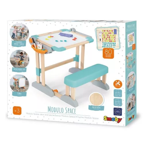 Smoby 420301 Modulo Space többfunkciós rajzasztal