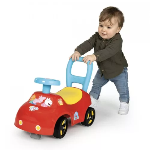 Smoby 720550 Peppa 2 az 1-ben járássegítő és bébitaxi