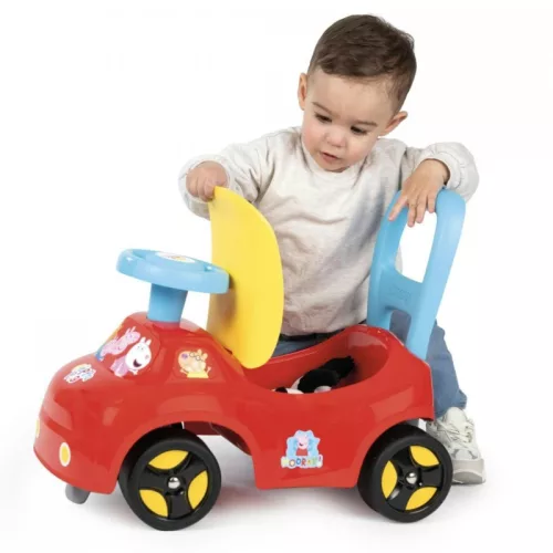 Smoby 720550 Peppa 2 az 1-ben járássegítő és bébitaxi