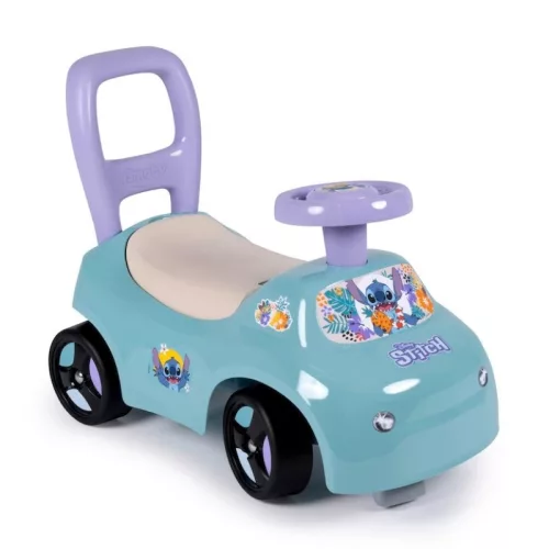 Smoby 720552 2 az 1-ben járássegítő és bébitaxi – Stitch