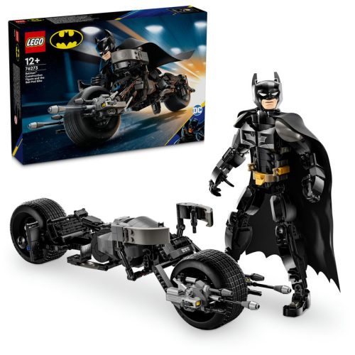 LEGO Super Heroes 76273 Batman építőfigura és a batmotor