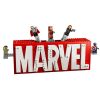 LEGO Super Heroes Marvel 76313 MARVEL logó és minifigurák