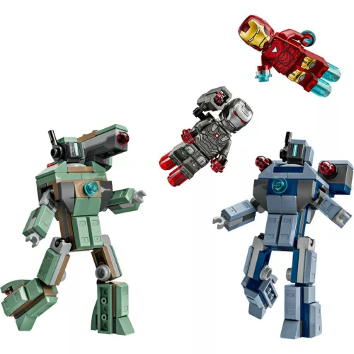 LEGO Super Heroes 76320 Vasember és Hadigép vs. Hammer-drónok