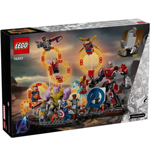 LEGO Super Heroes Marvel 76323 Bosszúállók: Végjáték a döntő csata