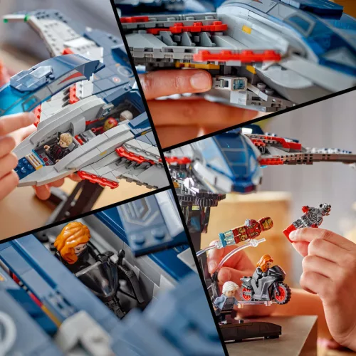 LEGO Super Heroes 76325 Bosszúállók: Ultron kora Quinjet
