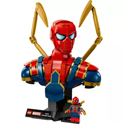 LEGO Super Heroes 76326 Vas Pókember mellszobor