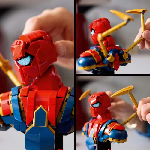 LEGO Super Heroes 76326 Vas Pókember mellszobor