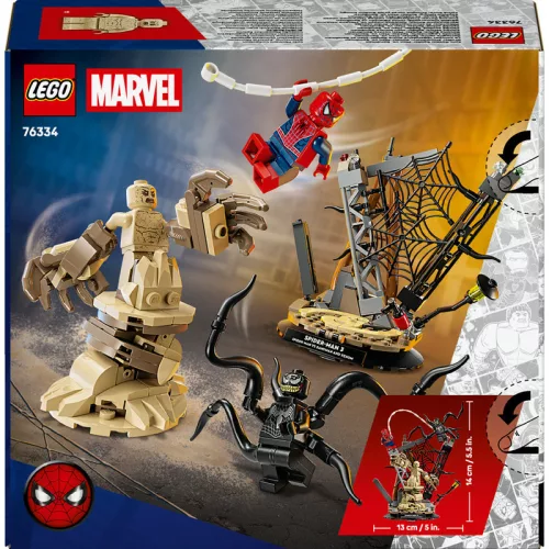 LEGO Super Heroes Marvel 76334 Pókember és Homokember óriásicsatája