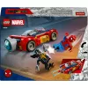 LEGO Super Heroes Marvel 76336 Pókember a venomizált Farkas ellen