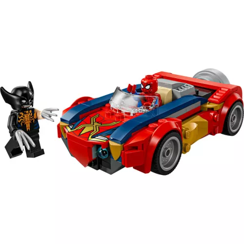 LEGO Super Heroes Marvel 76336 Pókember a venomizált Farkas ellen