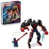 LEGO Super Heroes Marvel 76337 Miles Morales robot vs. Pókember 2099