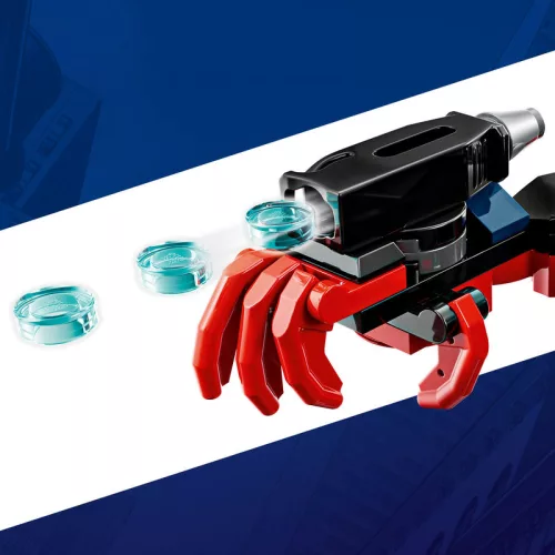 LEGO Super Heroes Marvel 76337 Miles Morales robot vs. Pókember 2099