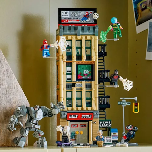LEGO Super Heroes Marvel 76342 Pókember vs. Mysterio: Hírharsona