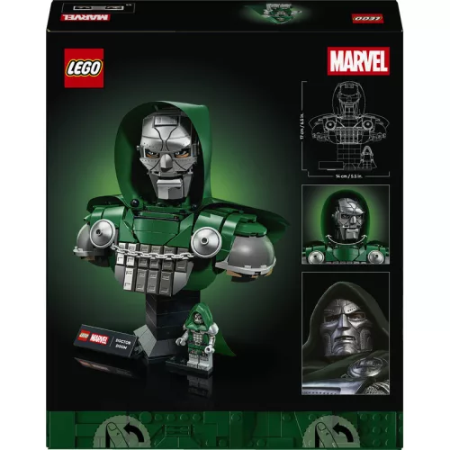 LEGO Marvel Super Heroes 76345 Doctor Doom mellszobor
