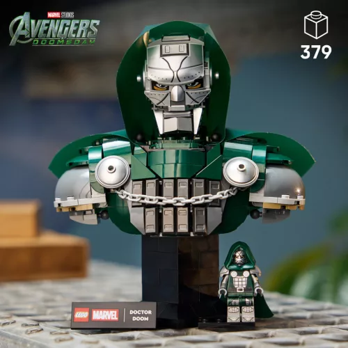 LEGO Marvel Super Heroes 76345 Doctor Doom mellszobor