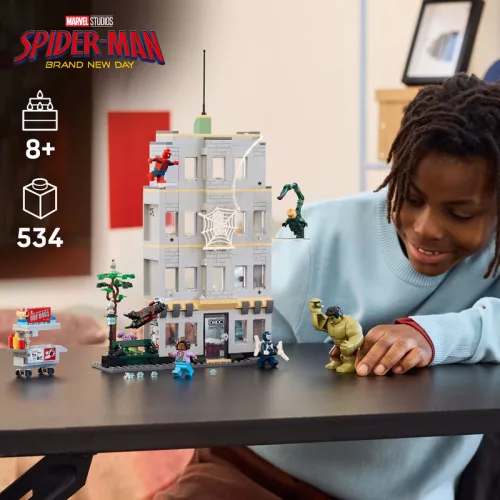 LEGO Marvel Super Heroes 76350 Pókember és Hulk csatája