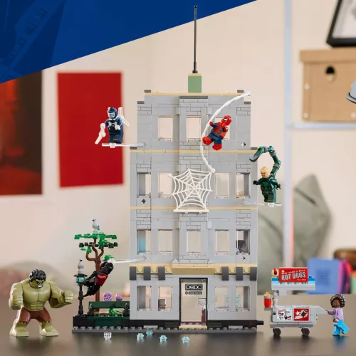 LEGO Marvel Super Heroes 76350 Pókember és Hulk csatája