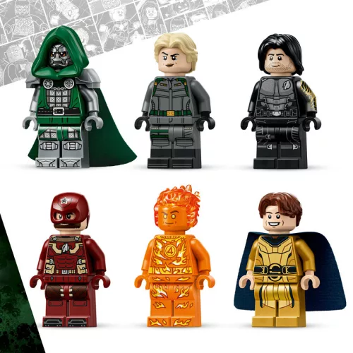LEGO Marvel Super Heroes 76352 Bosszúállók: Doctor Doom ébredése – A Bosszúállók új tornya